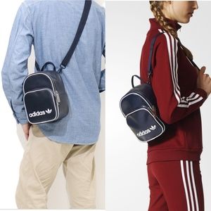 NWT Adidas Navy Unisex Mini Backpack